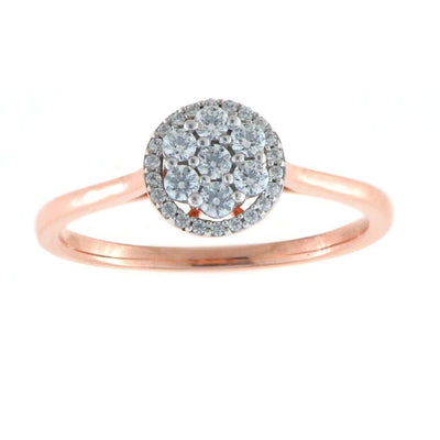 Primrose Rose Gold Diamond Ring